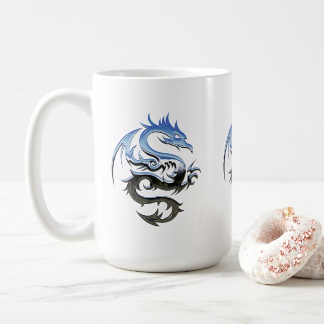 Blue King Dragon Kaffeetasse (Von Creator hochgeladen)