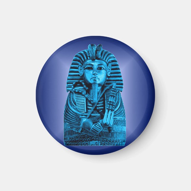Blue King Tut #2 Magnet (Vorne)
