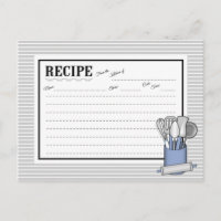Blue Kitchen Utensil Caddy Rolling Button Rezeptka