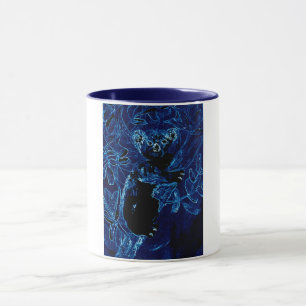 Blue Koala Bear Tree Hug Tasse