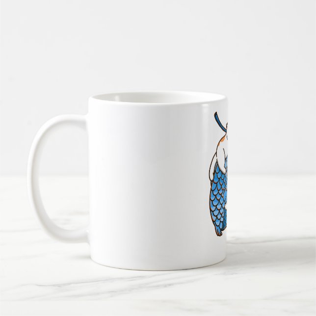 Blue Koinobori Kaffeetasse (Links)