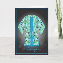 Blue Komono Card Karte