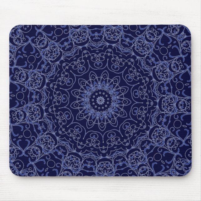 Blue Lace Mousepad (Vorne)