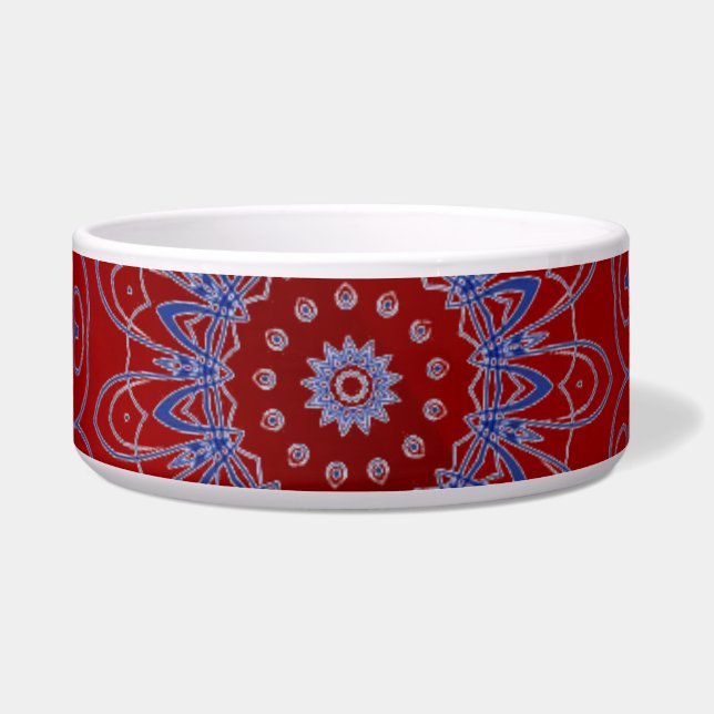 Blue Lace Pet Bowl Napf (Vorderseite)