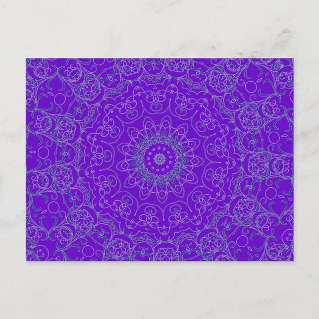 Blue Lace Postkarte (Vorderseite)