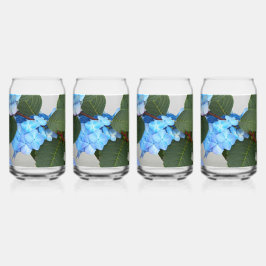 Blue Lacecap Hydrangea Bloom Floral Dosenglas