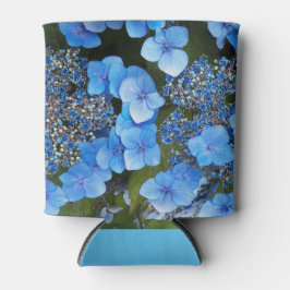 Blue Lacecap Hydrangea Floral Dosenkühler