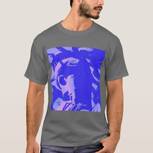 Blue Lady Liberty T-Shirt (Vorderseite)