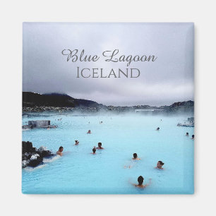 Blue Lagoon Island Magnet