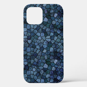 Blue Lagoon Midnight Cobbled Patchwork Terrazo Pat Case-Mate iPhone Hülle