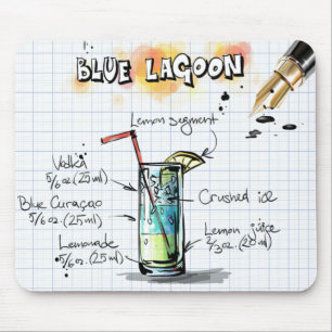 Blue Lagoon Mousepad