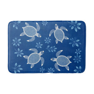 Blue Lagoon Turtles Badematte