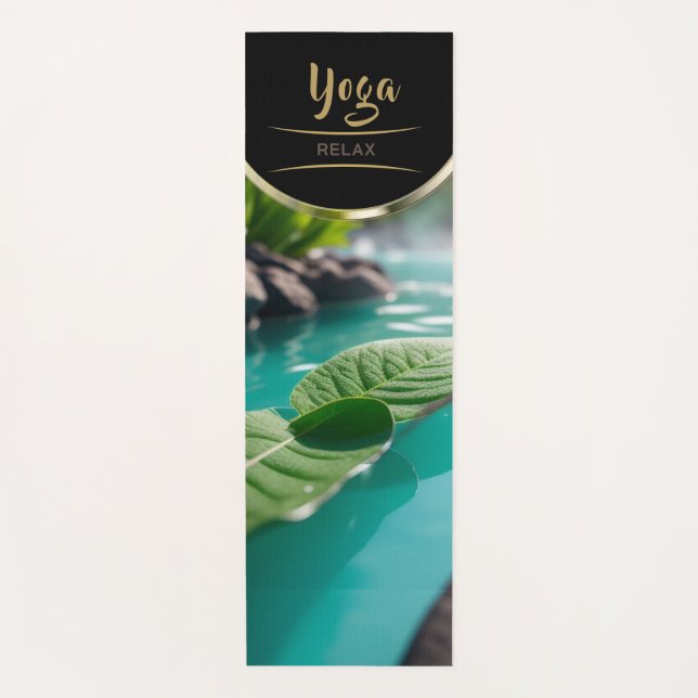 Blue Lagoon - Yoga Mat Yogamatte (Vorderseite)