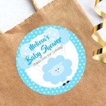 Blue Lamb Niedlich Simple Kawaii Baby Dusche Moder