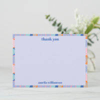 Blue Lavender Modernes Personalisiertes Brautparty