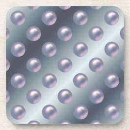 Blue Lavender Spheres Untersetzer Set