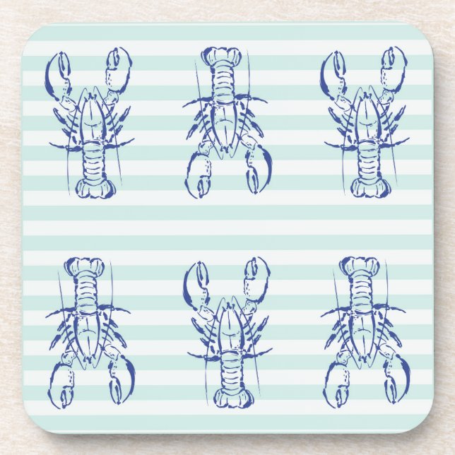 Blue LGeburters Getränkeuntersetzer (Vorderseite)