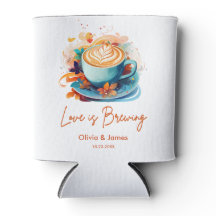 Blue Liebe ist Brewing Coffee Brautparty Hochzeit