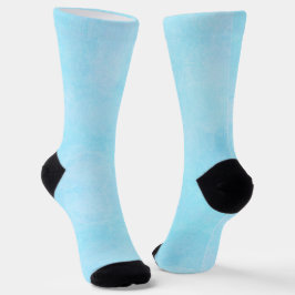 Blue & light blue socken