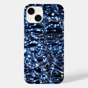 Blue Lights Abstrakt iPhone Case