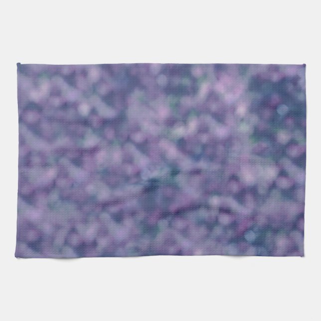 Blue Lila Pink Trendy Cool Chic Handtuch (Horizontal)