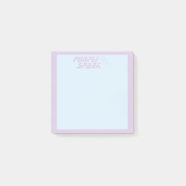 Blue Lila Small Business Post-it Klebezettel