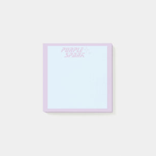 Blue Lila Small Business Post-it Klebezettel