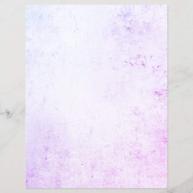Blue Lila Venezianisch Plaster Texture Scrapbook (Vorderseite)