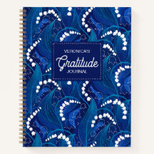 Blue Lily of the Valley Dankeszeitschrift