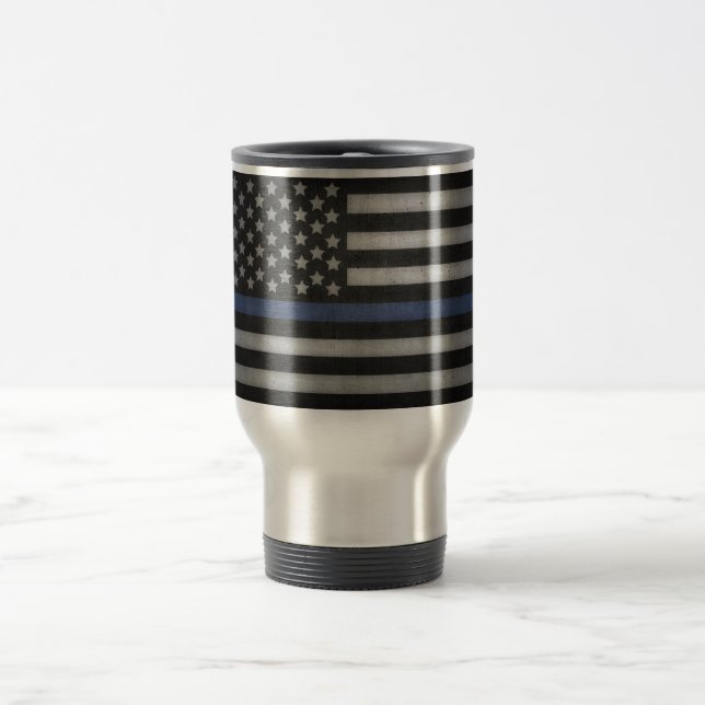 Blue Line mince voyagent tasse (Centre)