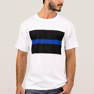 Blue Line-Polizeigesetz T-Shirt