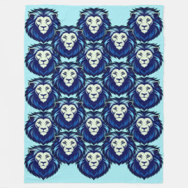Blue Lion emote 2 Fleecedecke