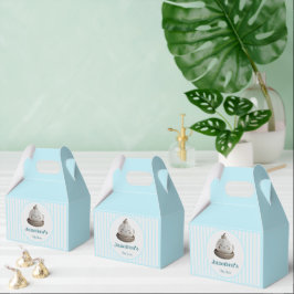 Blue Little Dumpling Baby Shower Fevor Box Geschenkschachtel