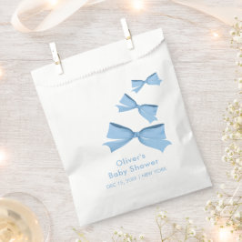 Blue Little Flying Bow Boy Baby Dusche Geschenktütchen