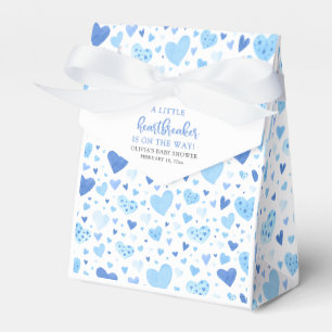 Blue Little HeartBreaker Valentine Baby Dusche Geschenkschachtel
