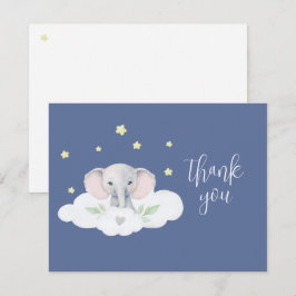 Blue Little Peanut Baby Dusche Elephant Modern