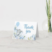 Blue Little Peanut Elephant Baby Dusche
