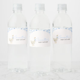 Blue Little Silly Goose Baby Shower