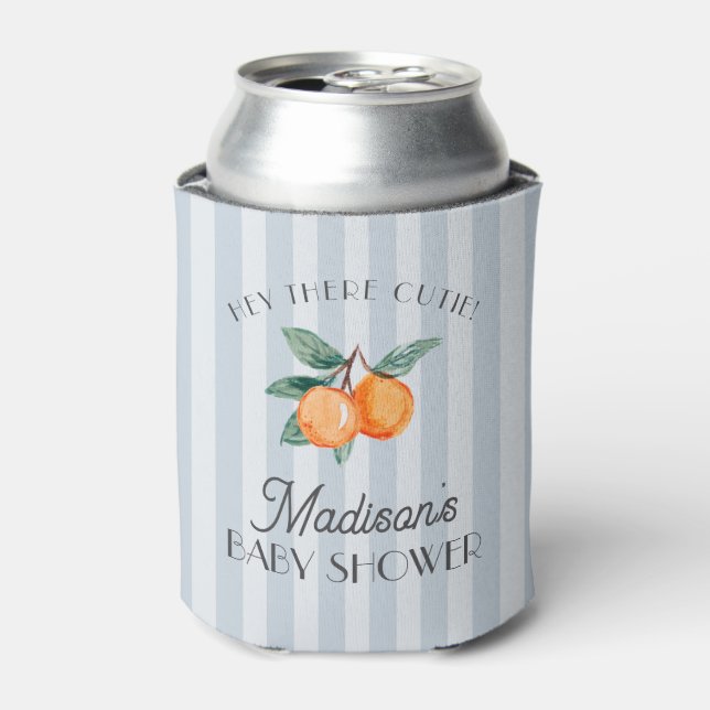 Blue Little Süsse Citrus Baby Duschfavoriten Dosenkühler (Kanne Vorderseite)