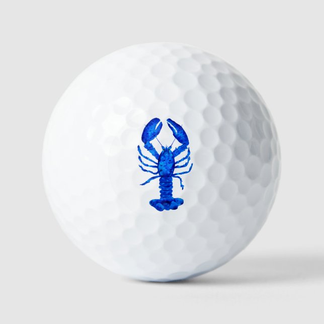 Blue Lobster Golfball (Vorderseite)