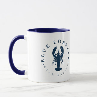 Blue Lobster Immobilier 11oz mug