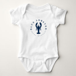 Blue Lobster Real Anwesen Baby Baby Strampler