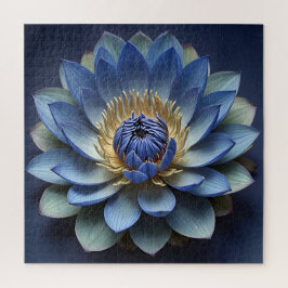 Blue Lotus Blume Spirituelle Zen Art