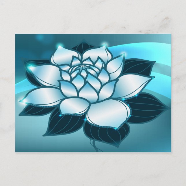 Blue Lotus Spirituosen Frische Pasta machen Postkarte (Vorderseite)