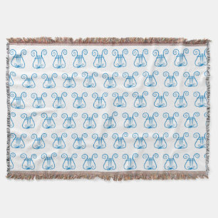 Blue Lyre Decke