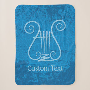 Blue Lyre Hintergrund Sherpadecke