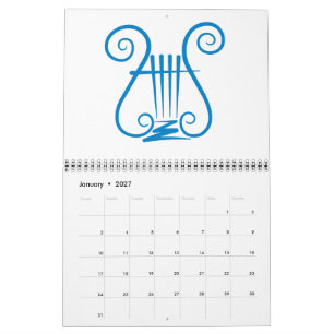 Blue Lyre Kalender