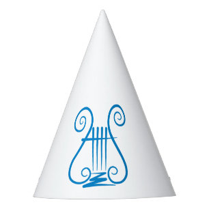 Blue Lyre Partyhütchen