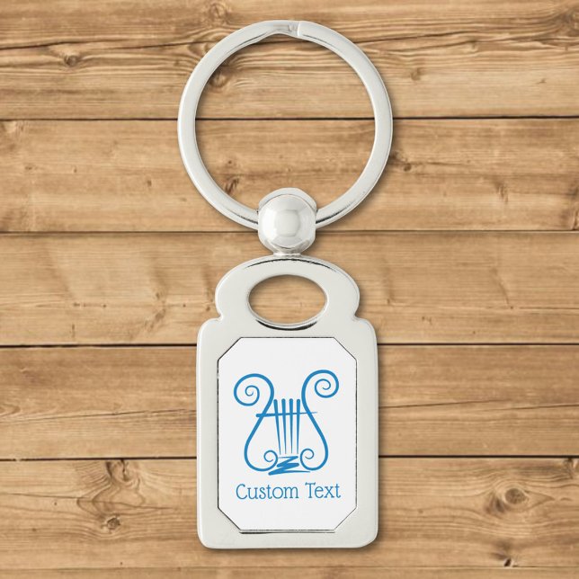 Blue Lyre Schlüsselanhänger (Von Creator hochgeladen)