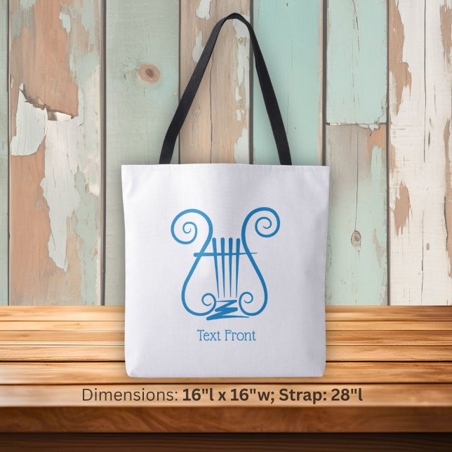 Blue Lyre Tasche (Von Creator hochgeladen)